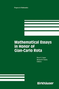 Produktbild: Mathematical Essays in honor of Gian-Carlo Rota