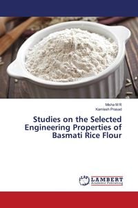 Produktbild: Studies on the Selected Engineering Properties of Basmati Rice Flour