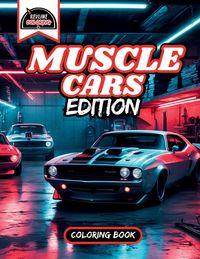 Produktbild: Revline Coloring Muscle Cars Edition Car Coloring Book
