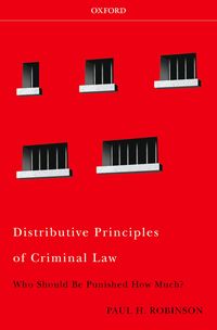 Produktbild: Distributive Principles of Criminal Law