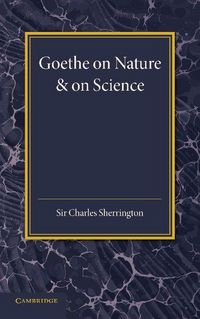 Produktbild: Goethe on Nature and on Science