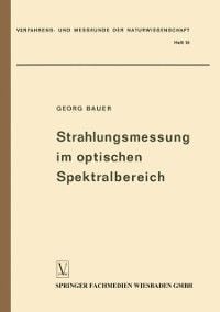 Produktbild: Strahlungsmessung im optischen Spektralbereich