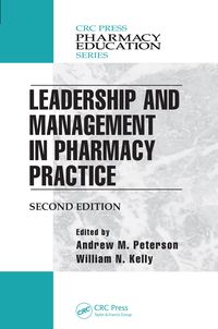 Produktbild: Leadership and Management in Pharmacy Practice