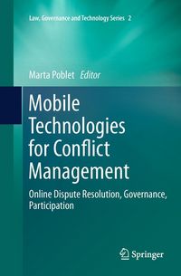 Produktbild: Mobile Technologies for Conflict Management