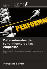 Produktbild: Determinantes del rendimiento de las empresas