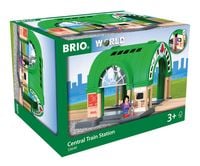 Produktbild: BRIO World - Gro&szlig;er Hauptbahnhof mit Ticketautomat