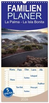 Produktbild: Familienplaner 2026 - La Palma - La Isla Bonita mit 5 Spalten (Wandkalender, 21 x 45 cm) CALVENDO