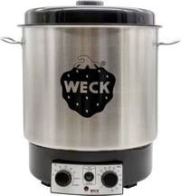 Produktbild: WECK WAT 25 Einkoch-/Hei&szlig;getr&auml;nkeautomat Edelstahl, Schwarz