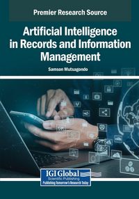 Produktbild: Artificial Intelligence in Records and Information Management