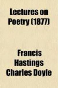 Produktbild: Lectures on Poetry; Delivered at Oxford