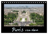 Produktbild: Paris von oben (Tischkalender 2026 DIN A5 quer), CALVENDO Monatskalender