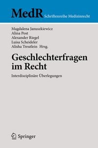 Produktbild: Geschlechterfragen im Recht