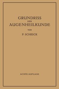 Produktbild: Grundriss der Augenheilkunde f&uuml;r Studierende