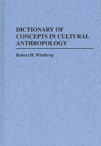 Produktbild: Dictionary of Concepts in Cultural Anthropology