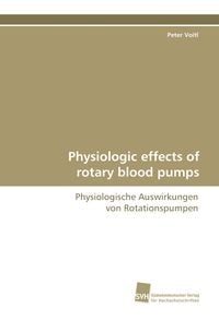 Produktbild: Physiologic effects of rotary blood pumps