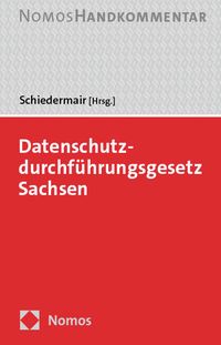 Produktbild: Datenschutzdurchf&uuml;hrungsgesetz Sachsen
