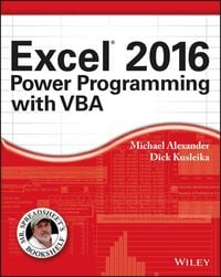 Produktbild: Excel 2016 Power Programming with VBA
