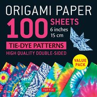 Produktbild: Origami Paper 100 Sheets Tie-Dye Patterns 6 (15 CM)