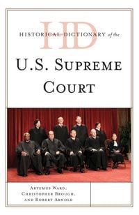 Produktbild: Historical Dictionary of the U.S. Supreme Court