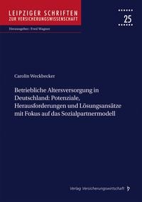 'Betriebliche Altersversorgung In Deutschland' Von 'Carolin Weckbecker ...