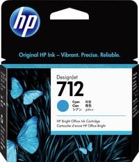 Produktbild: HP 712 - 29 ml - Cyan - original - DesignJet