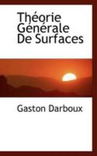 Produktbild: Th Orie G N Rale de Surfaces