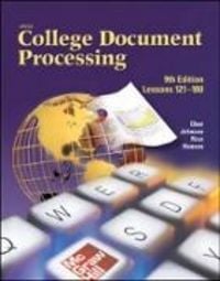 Produktbild: Gregg College Keyboarding & Document Processing (Gdp), Lessons 121-180, Student Text
