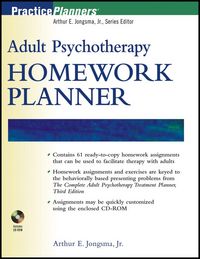 Produktbild: Adult Psychotherapy Homework Planner