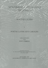 Produktbild: Poetae Latini aevi Carolini (I)