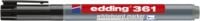 Produktbild: Edding Whiteboardmarker 361 schwarz