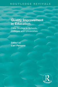 Produktbild: Quality Improvement in Education