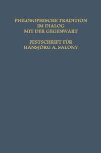 Produktbild: Philosophische Tradition im Dialog mit der Gegenwart