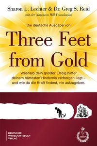 Produktbild: Die deutsche Ausgabe von Three Feet From Gold