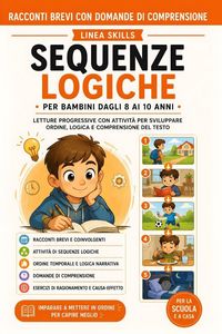 Produktbild: Racconti Brevi con Domande di Comprensione. Sequenze Logiche per Bambini dagli 8 ai 10 Anni