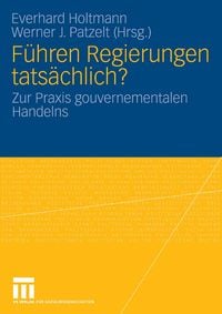 Produktbild: F&uuml;hren Regierungen tats&auml;chlich?