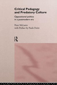 Produktbild: Critical Pedagogy and Predatory Culture