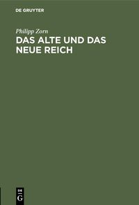 Produktbild: Das alte und das neue Reich