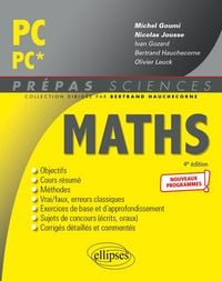 Produktbild: Math&eacute;matiques PC/PC* - Programme 2022