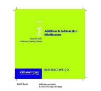 Produktbild: Addition and Subtraction Minilessons, Grades Prek-3 (CD)