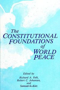 Produktbild: The Constitutional Foundations of World Peace