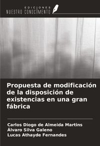 Produktbild: Propuesta de modificaci&oacute;n de la disposici&oacute;n de existencias en una gran f&aacute;brica