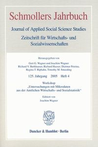 Produktbild: Workshop "Untersuchungen mit Mikrodaten aus der Amtlichen Wirtschafts- und Sozialstatistik".