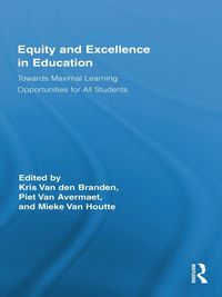 Produktbild: Equity and Excellence in Education