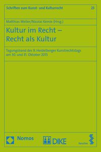 Produktbild: Kultur im Recht - Recht als Kultur