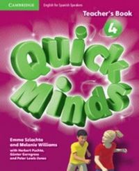 Produktbild: Szlachta, E: Quick Minds Level 4 Teacher's Book Spanish Edit