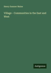 Produktbild: Village - Communities in the East and West