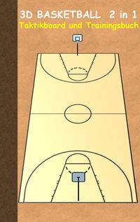 Produktbild: 3D Basketball 2 in 1 Taktikboard und Trainingsbuch