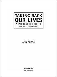 Bild vom Artikel Taking Back Our Lives vom Autor Ann Russo