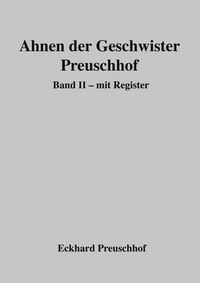 Produktbild: Ahnen der Geschwister Preuschhof