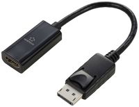 Bild vom Artikel Renkforce RF-5596324 DisplayPort / HDMI Konverter [1x DisplayPort Stecker - 1x HDMI-Buchse] Schwarz DisplayPort 1.2 23 cm vom Autor 